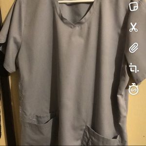 Grey anatomy scrub top